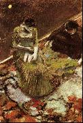 Edgar Degas Avant l'Entree en Scene oil painting